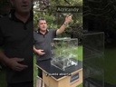 Tres bandejas inclinadas