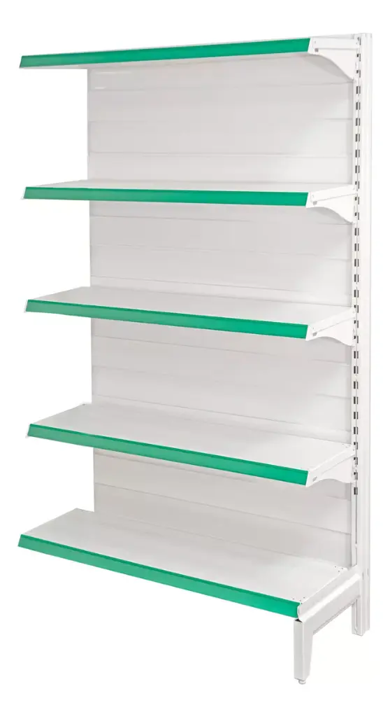 Góndola Contra Pared L39 110k 2.00h X 1,20m Con 5 Estantes