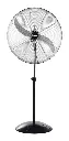 Ventilador Industrial 2 Aspas Liliana Vpi32 280w Estructura Negro Aspas Gris Diámetro 32 Material de las aspas Metal