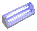 Atrapa Moscas Trampa De Luz Uv Mata Insectos 150 M