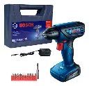 Taladro atornillador inalámbrico de 10mm Bosch GSR 1000 SMART 12V + 1 batería de 1.5Ah + accesorio con maletín