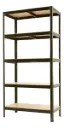 Estanteria Metal Multiuso 5 Estantes 175kg - Ajustable De 90x40x180cm