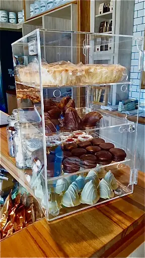 Exhibidor donas y pastelería ideal mostrador