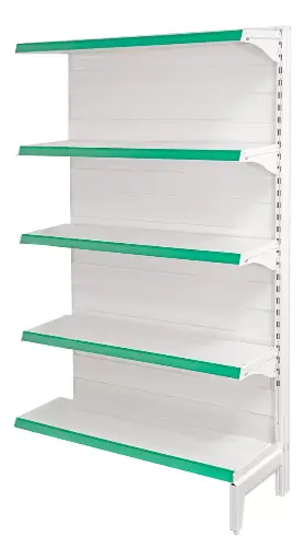 Góndola Contra Pared L39 110k 2.00h X 1,20m Con 5 Estantes