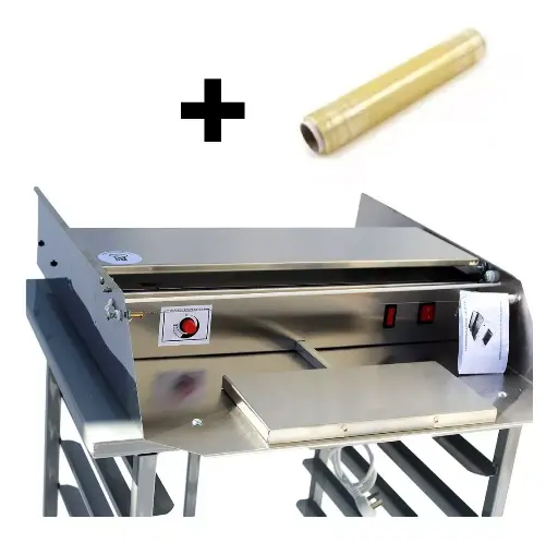 Termo Selladora Termosellado Film Eléctrica Acero + Rollo
